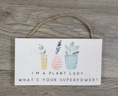 Plant Lady Superpower