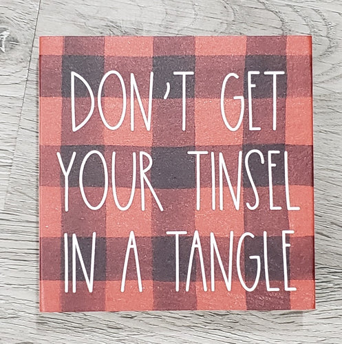 Don't Get Your Tinsel