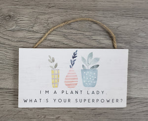 Plant Lady Superpower